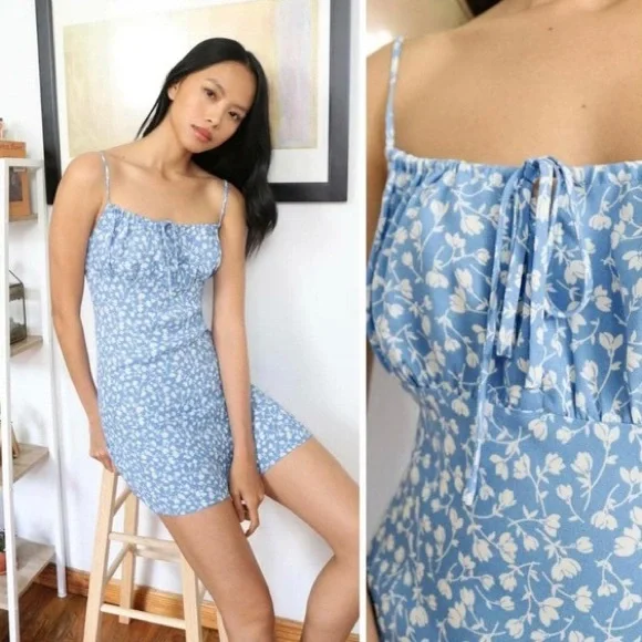 Reformation Cashio Mini Dress, 8 - Picture 2 of 7